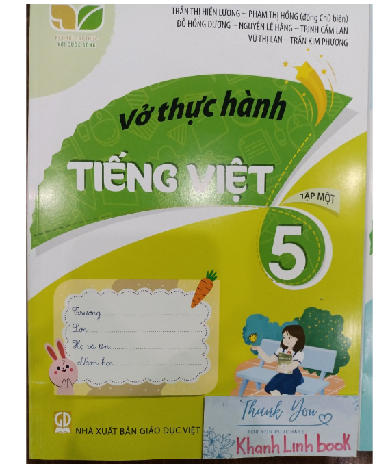 Sách - Vở thực hành tiếng việt 5 - tập 2 (Kết Nối)