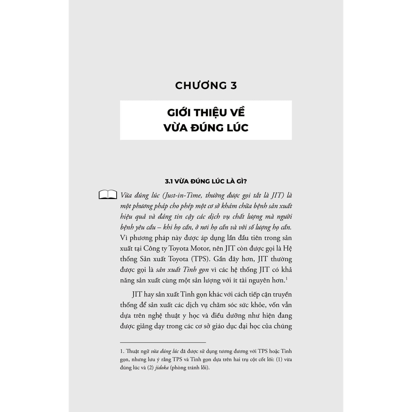 Bộ Công Cụ Tinh Gọn Trong Y Tế - Phương Pháp Vừa Đúng Lúc - Bản Quyền