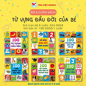 Bộ Sách Từ Vựng Đầu Đời Cho Bé