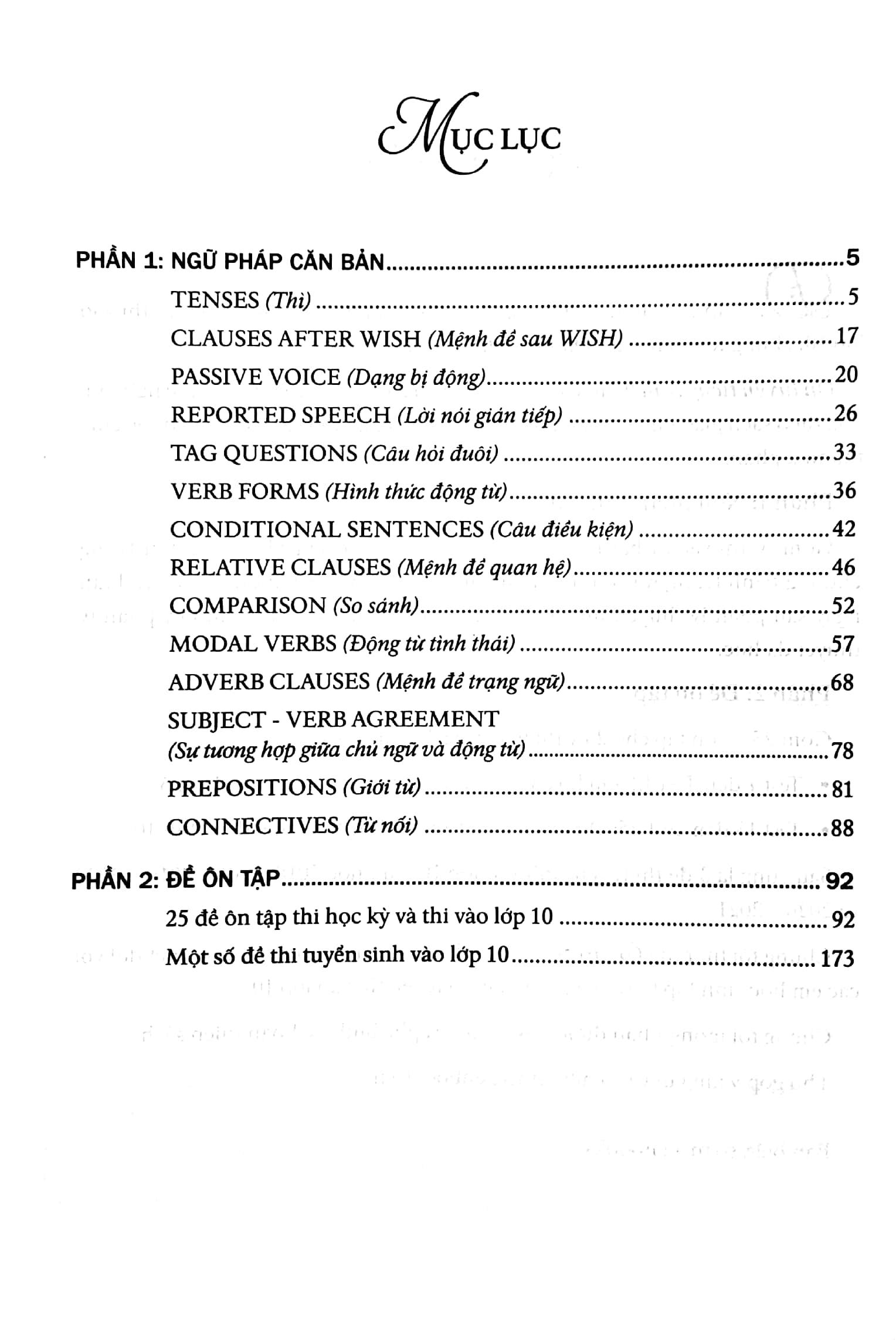 Ôn Luyện Tiếng Anh Lớp 9 - Không Đáp Án (Tái Bản - Có Chỉnh Lý)