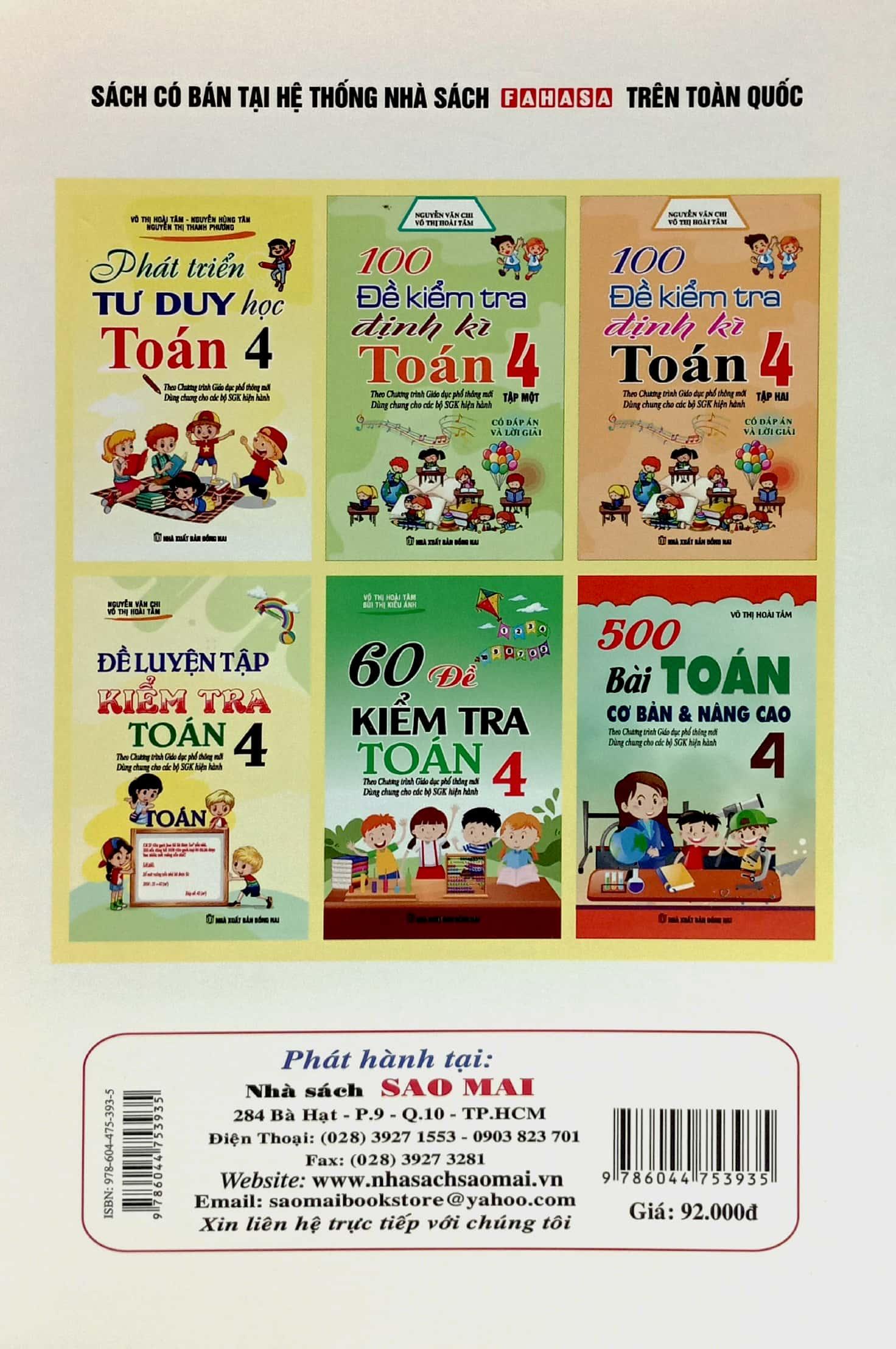 Phát Triển Tư Duy Học Toán 4 (Theo Chương Trình Giáo Dục Phổ Thông Mới)