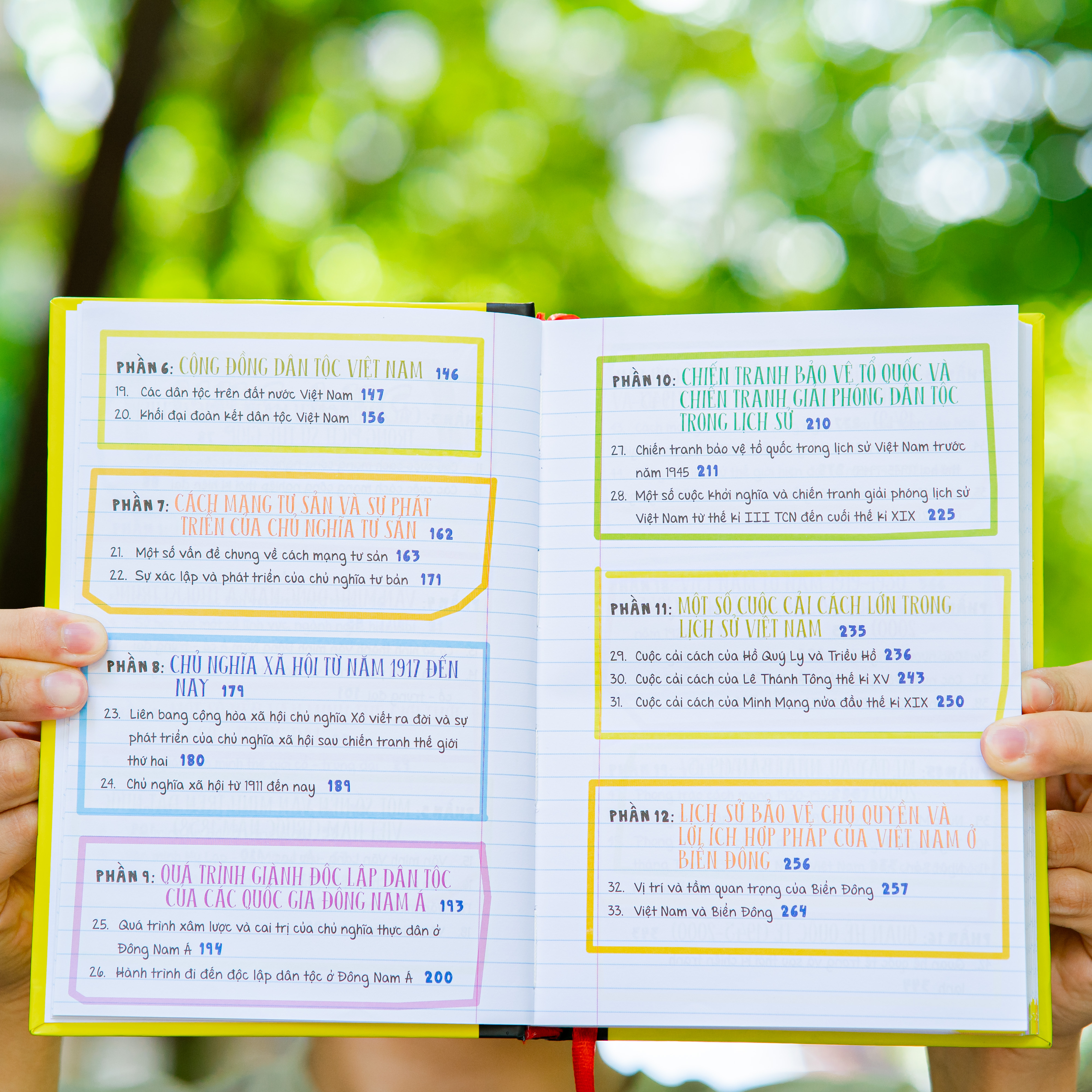 Sách - Sổ tay lịch sử, sách lịch sử Việt Nam và Thế giới - Á Châu Books, bìa cứng in màu