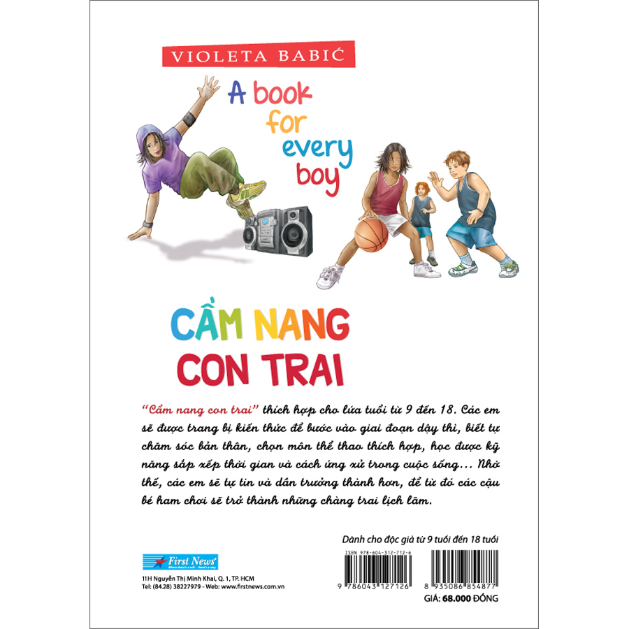 Sách Cẩm Nang Con Trai _First News