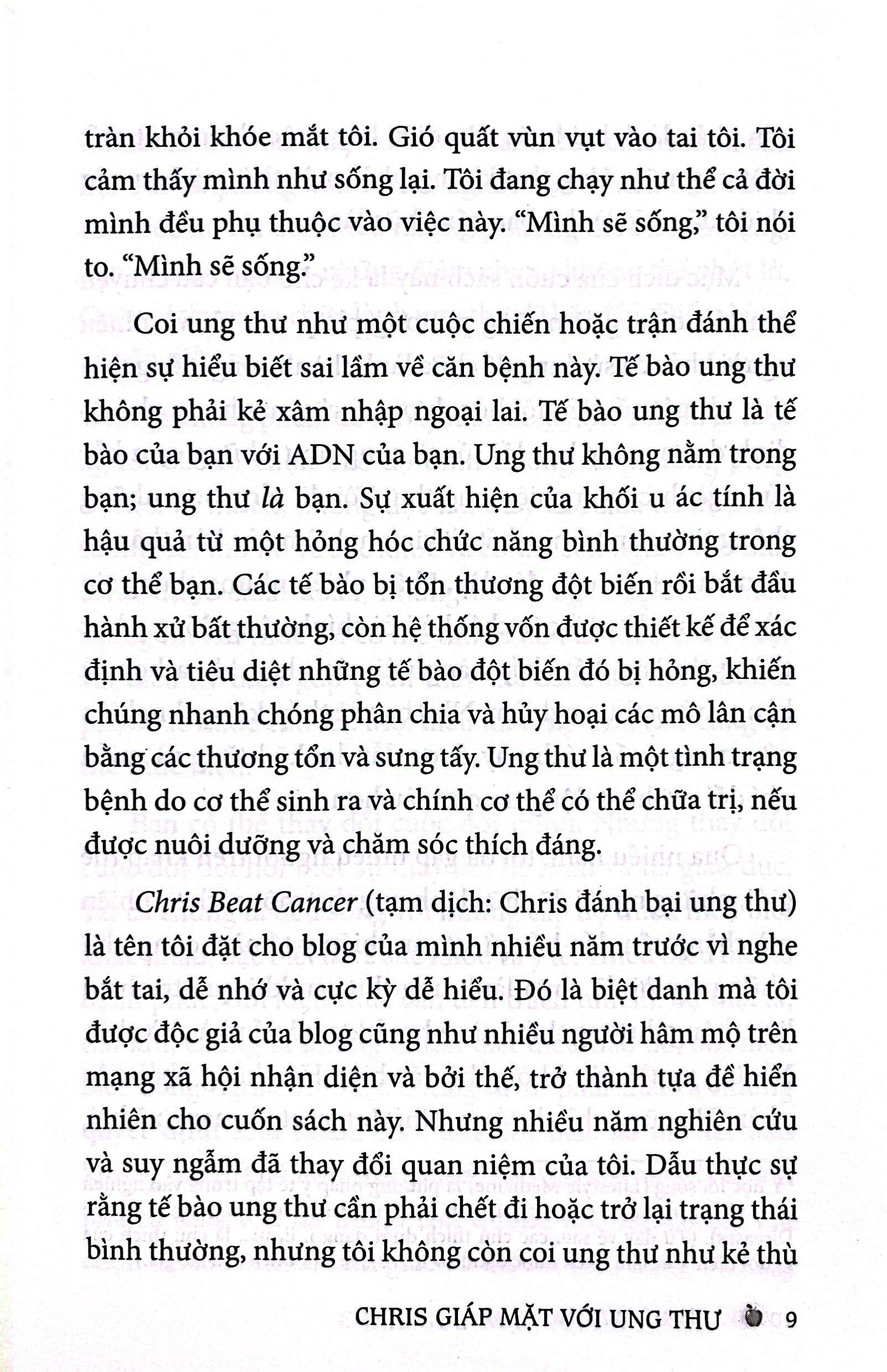 Chris Giáp Mặt Với Ung Thư