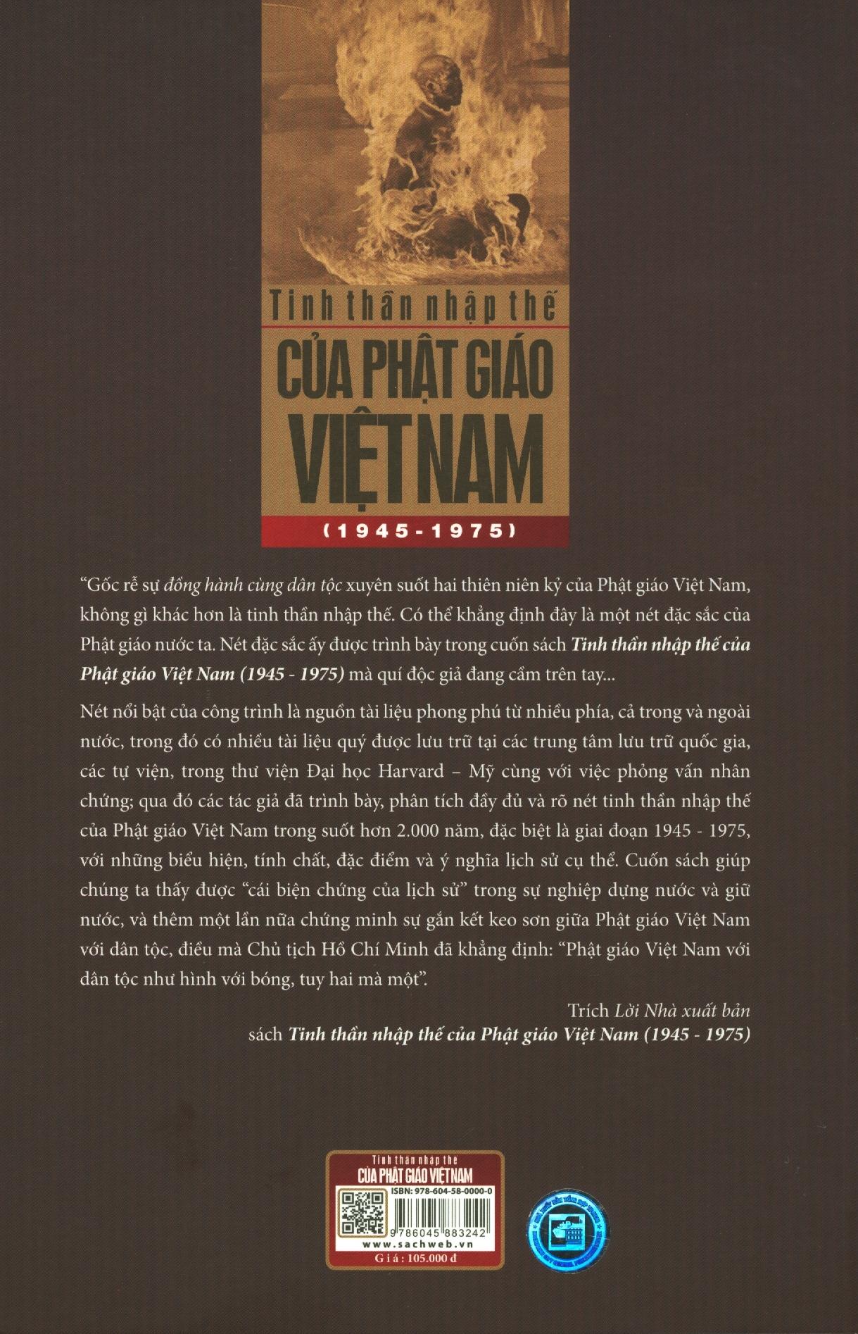 Tinh Thần Nhập Thế Của Phật Giáo Việt Nam (1945 - 1975)