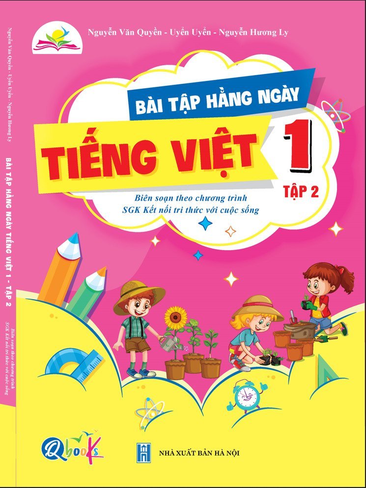 Sách - Combo Bài Tập Hằng Ngày - Toán và Tiếng Việt Lớp 1 - Kết Nối Tri Thức Với Cuộc Sống - Tập 1, 2 (2 cuốn) ,
