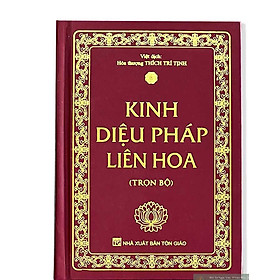 Kinh Diệu Pháp Liên Hoa ( bìa cứng - khổ sách bỏ túi)