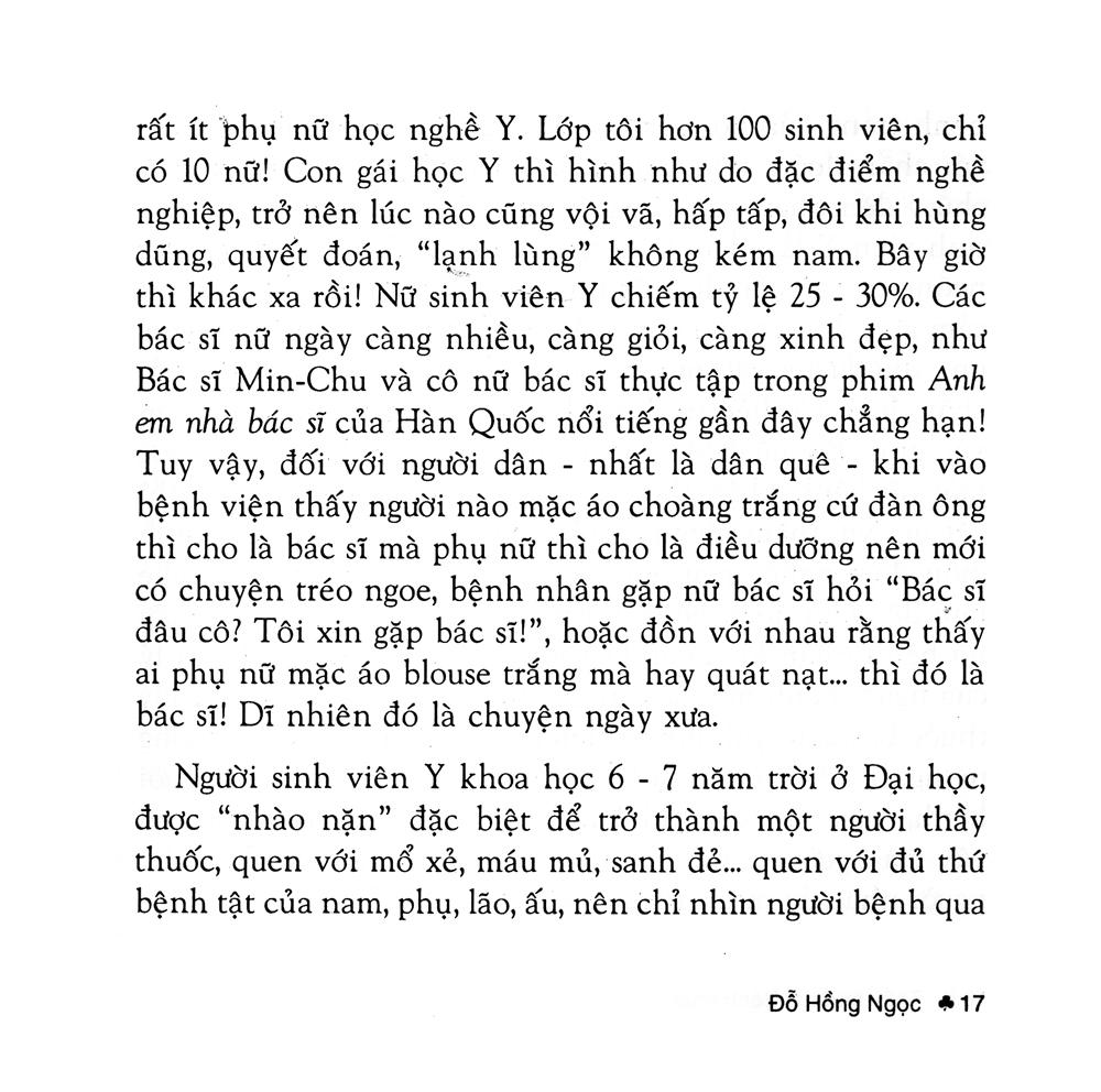 Thầy Thuốc Và Bệnh Nhân (Tái Bản 2019)