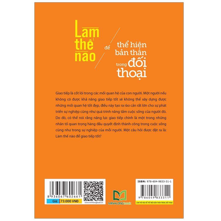Làm Thế Nào Để Thể Hiện Bản Thân Trong Đối Thoại - Bản Quyền