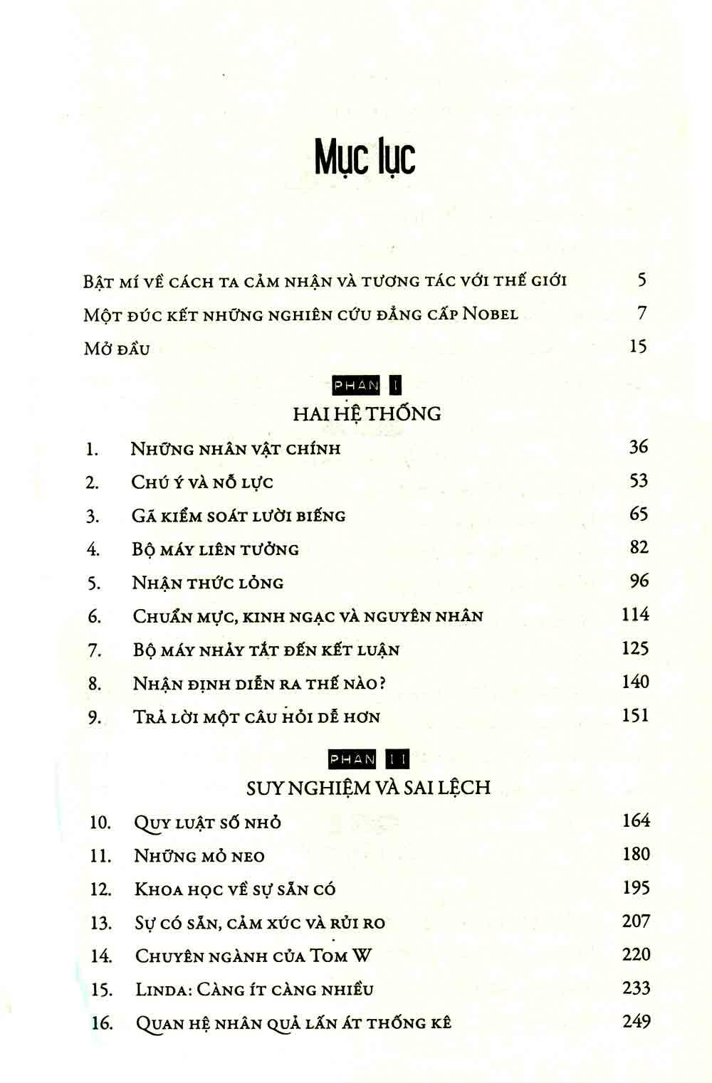 Tư Duy Nhanh Và Chậm (Tái Bản)