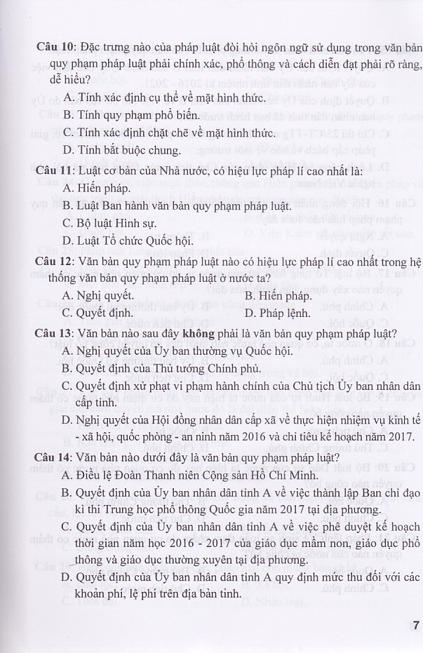 Câu hỏi và bài tập trắc nghiệm Giáo dục công dân (Dùng chung cho các bộ SGK)