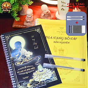 COMBO 2 Sách Chép Kinh - Kinh Địa Tạng, Vu Lan - PAI BOOKS.