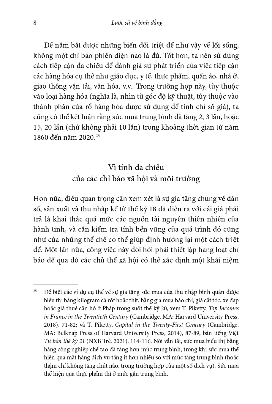 Lược sử về bình đẳng