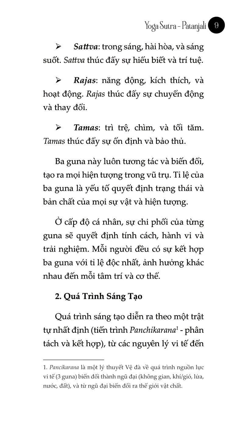 Yoga Sutra - Dịch Từ Tiếng Phạn - Patanjali; Sophia Ngô dịch; Hà Thuỷ Nguyên hiệu đính