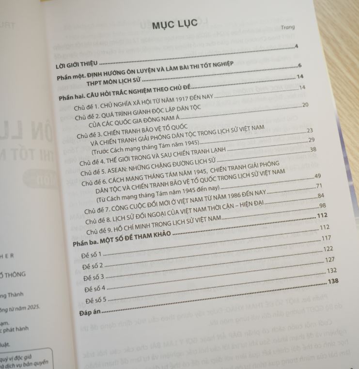 Sách - Ôn luyện trắc nghiệm thi tốt nghiệp trung học phổ thông môn Lịch sử
