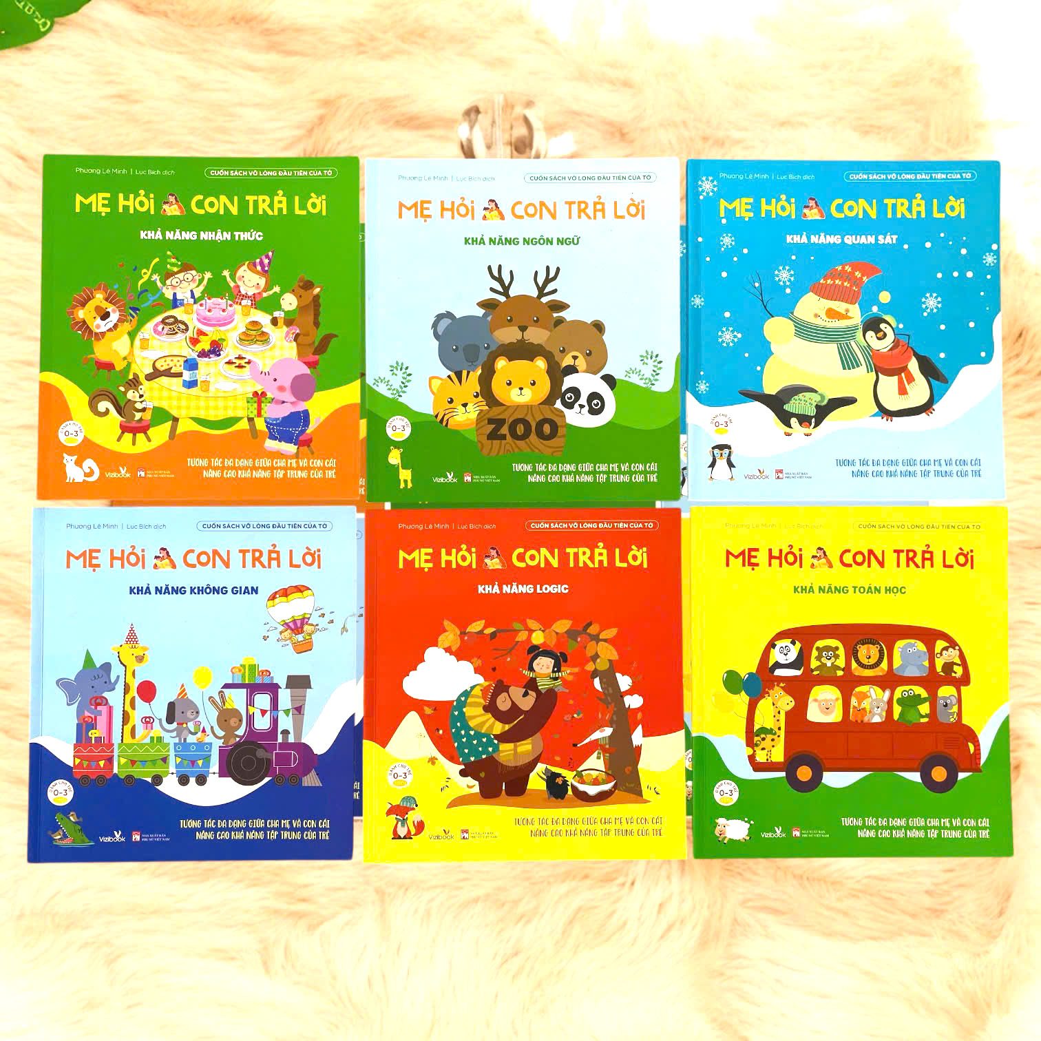Sách cho bé - Mẹ Hỏi Con Trả Lời - Sách tương tác - Lẻ tự chọn