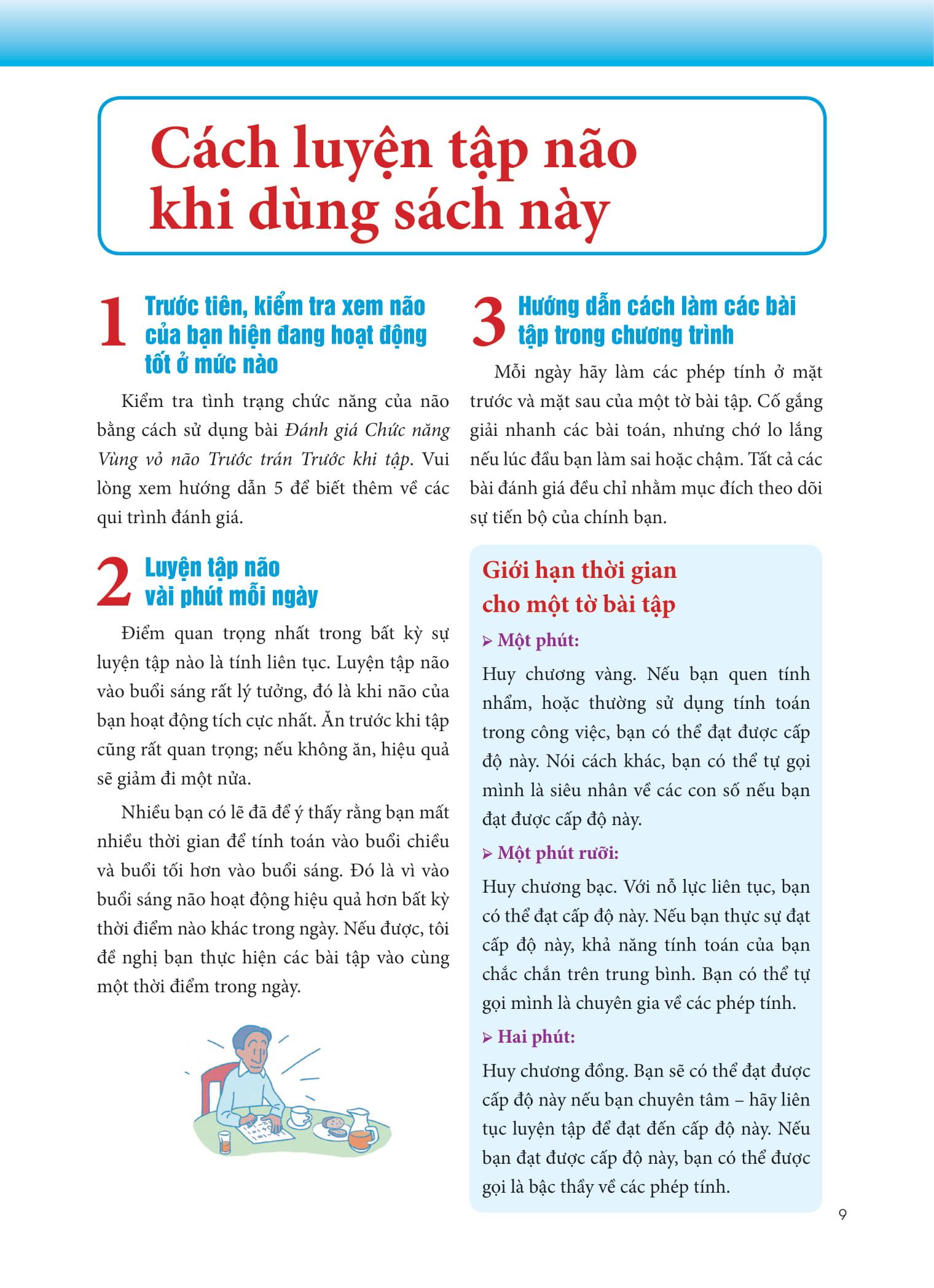 Luyện Trí Não - 60 Ngày Cải Thiện Trí Não (Các Bài Toán Rèn Khả Năng Tư Duy Và Luyện Trí Nhớ)