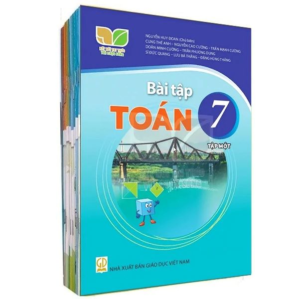 Bộ sách bài tập Lớp 7- Kết Nối Tri Thức Với Cuộc Sống (13 quyển- Kèm bìa nilong bao sách)