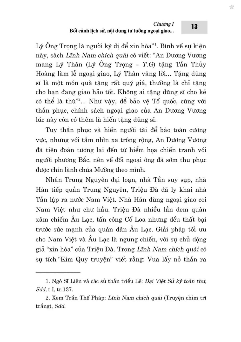 Tư tưởng ngoại giao bảo vệ Tổ quốc trong lịch sử dân tộc Việt Nam (Từ thuở lập nước đến năm 1930)