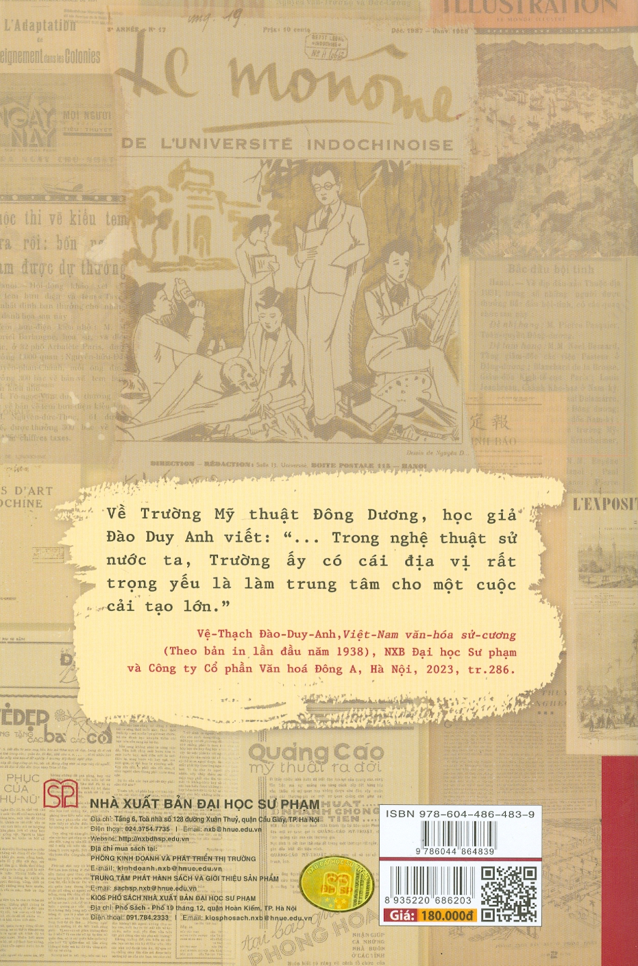 Mỹ Thuật Và Nghệ Thuật Ứng Dụng Ở Việt Nam Nửa Đầu Thế Kỷ XX - Từ Góc Nhìn Giáo Dục Nghệ Thuật (Bìa mềm) - Phạm Long, Trần Hậu Yên Thế (Đồng Chủ biên)