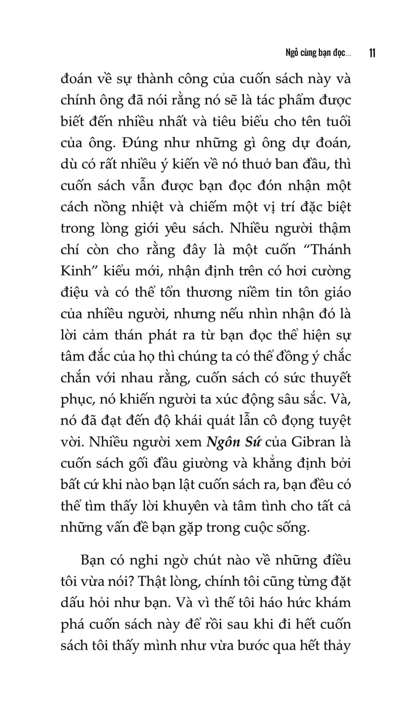 Ngôn Sứ - Bí Mật Cuộc Sống Giữa Hai Bờ Sinh Tử - Kahlil Gibram; Lệ Hằng dịch