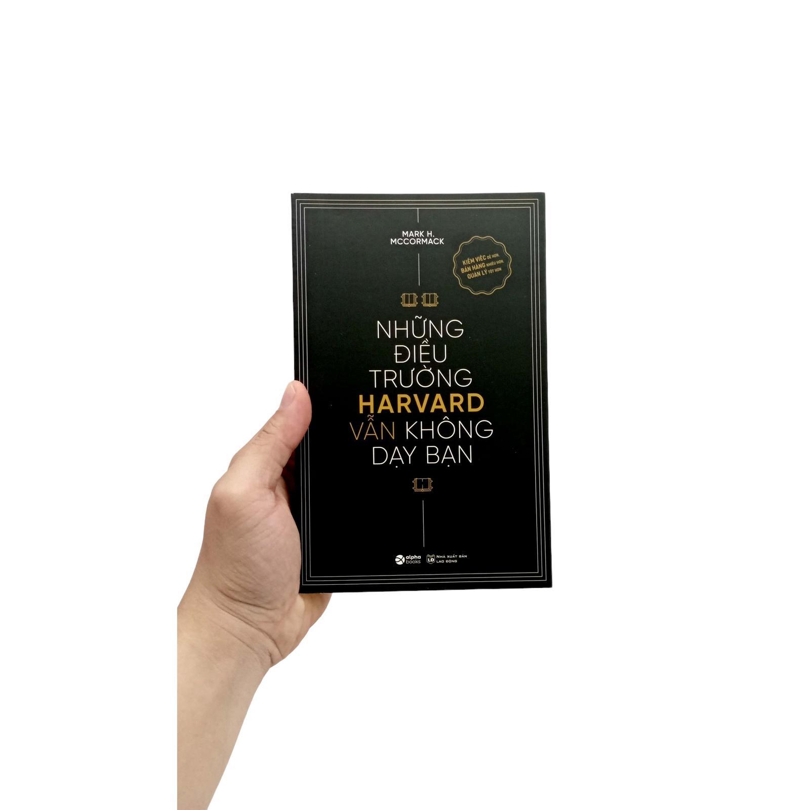 Những Điều Trường Harvard Vẫn Không Dạy Bạn (Tái Bản 2024) - Bản Quyền