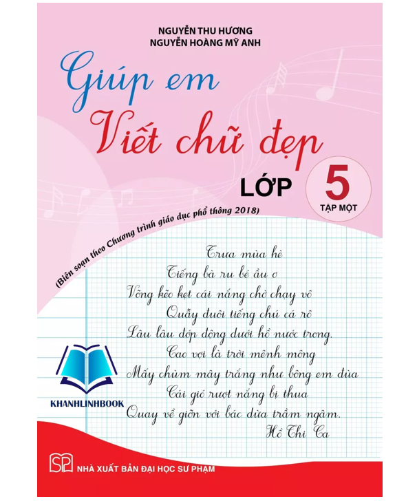 Sách - Combo Giúp em viết chữ đẹp lớp 5 - tập 1 + 2 (Theo SGK CD và KNTT) (KP)