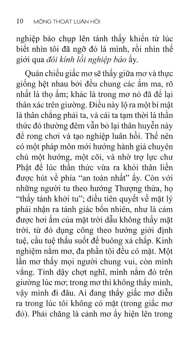 Mộng Thoát Luân Hồi