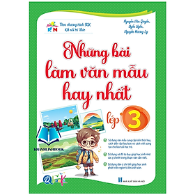 Sách - Những bài làm văn mẫu hay nhất lớp 3 ( kết nối )