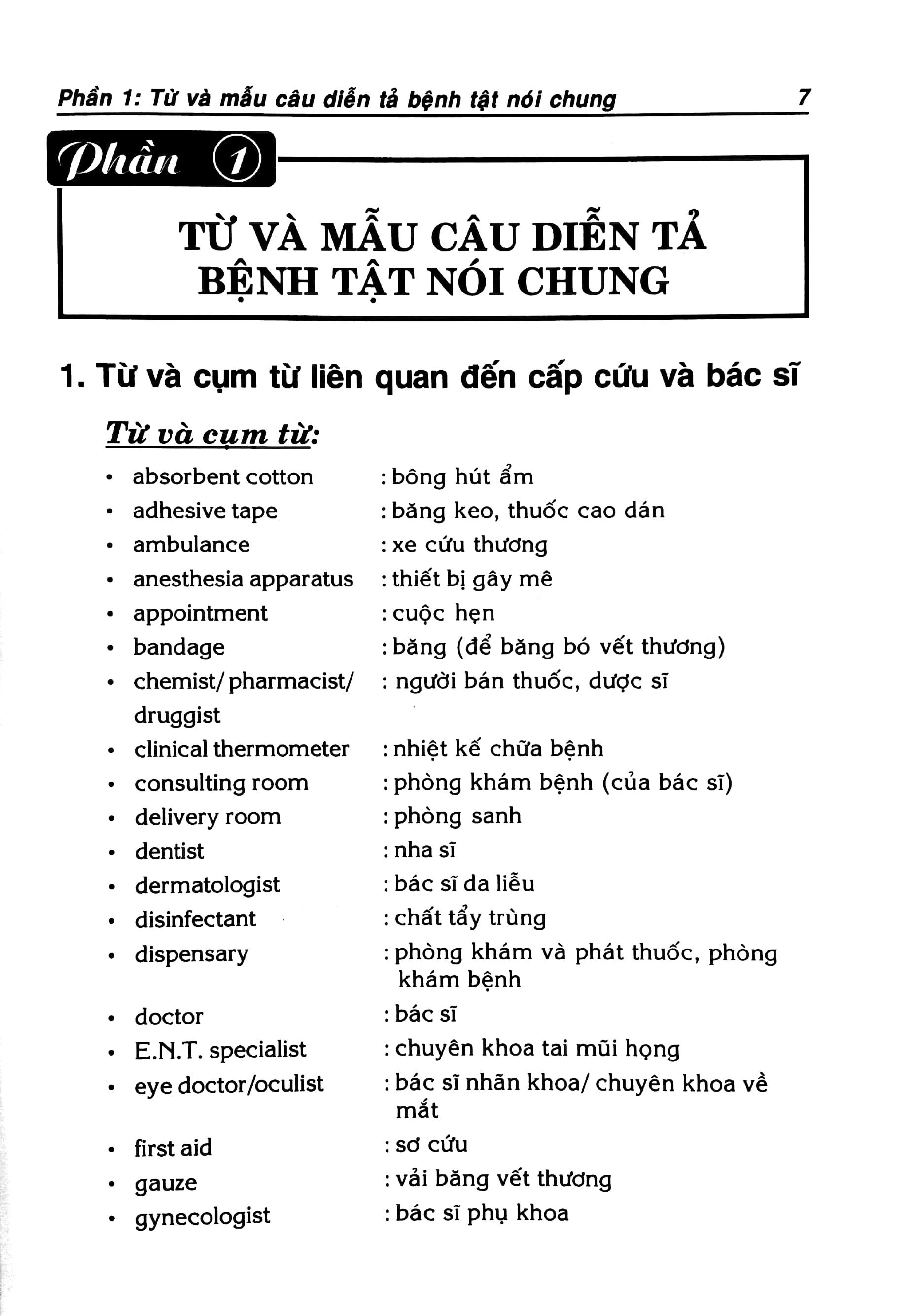 Sổ Tay Luyện Dịch Tài Liệu Y Khoa (Anh - Việt)