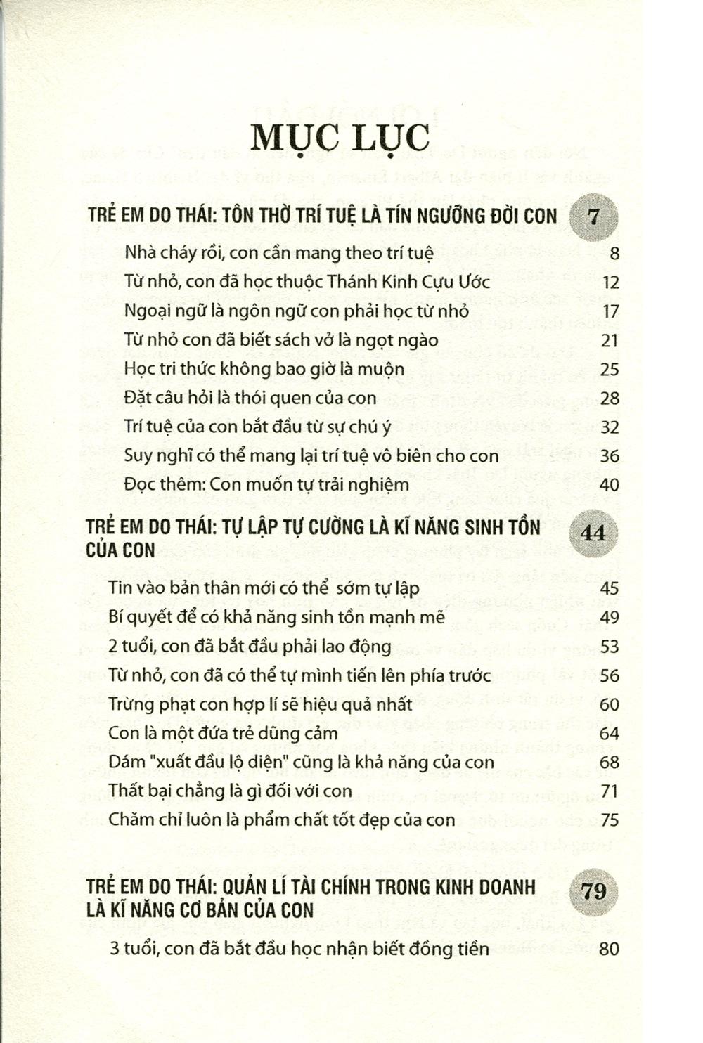 Phương Pháp Giáo Dục Con Của Người Do Thái