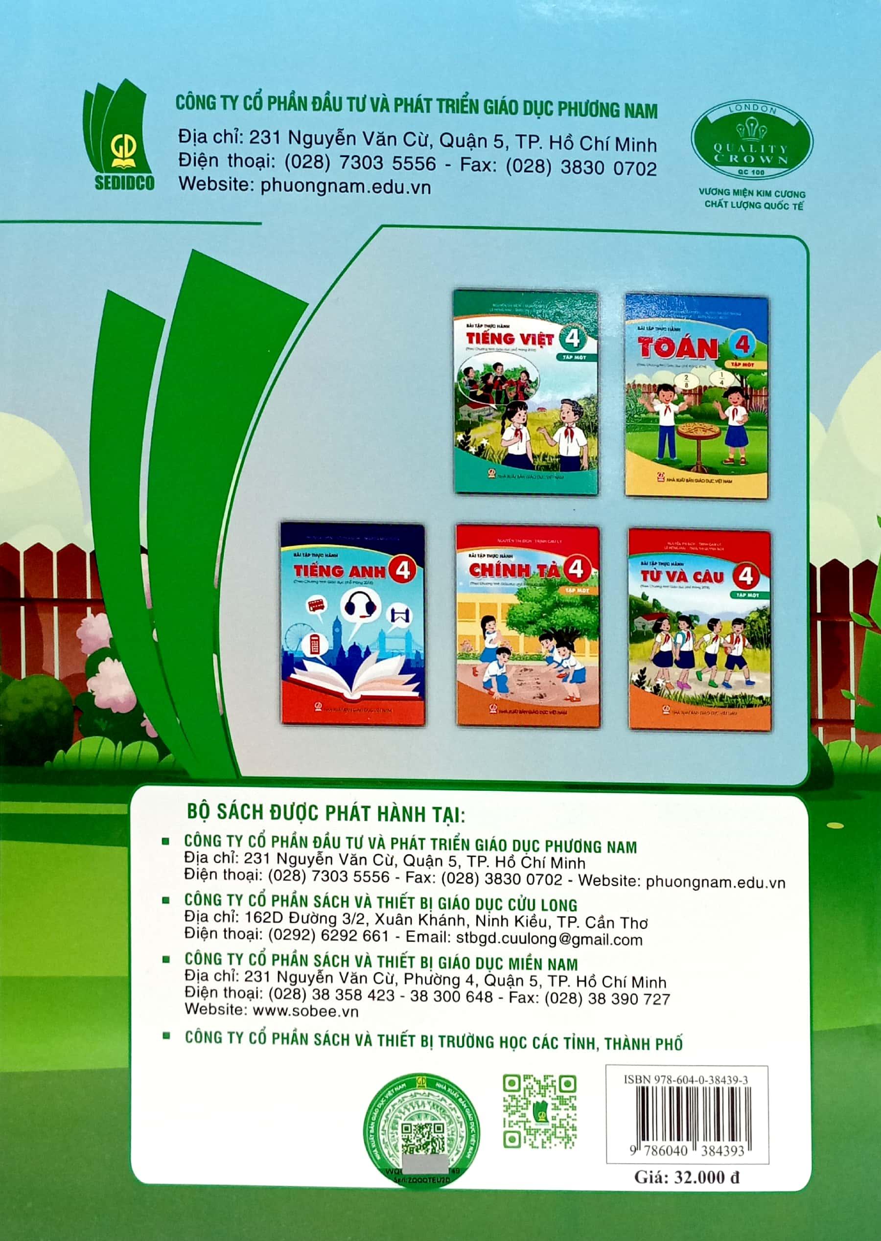 Bài Tập Thực Hành Toán 4 - Tập 2 (Theo Chương Trình Giáo Dục Phổ Thông 2018)