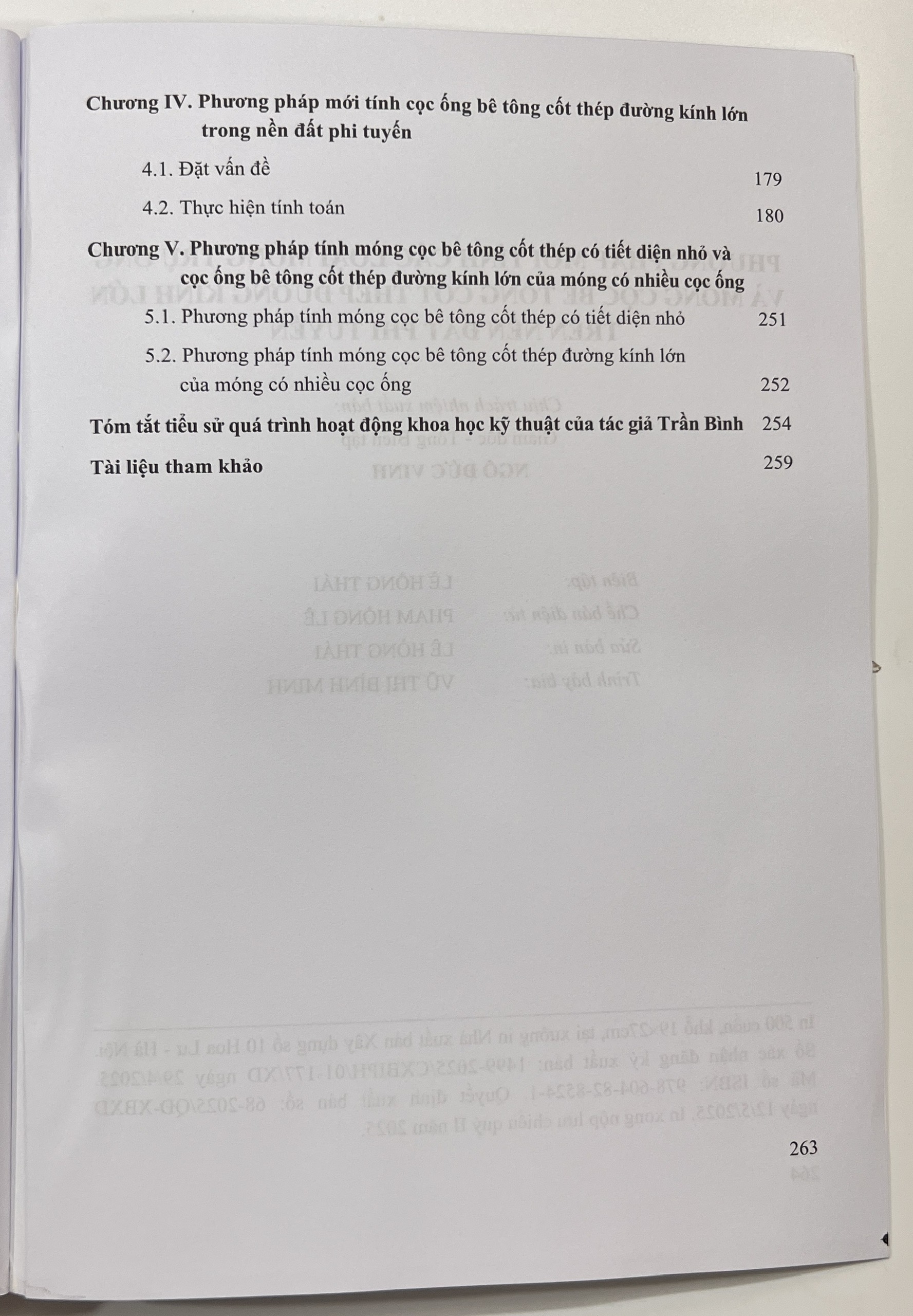 Sách - Phương Pháp Mới Tính Các Loại Móng Trụ Ống Và Móng Cọc Bê Tông Cốt Thép Đường Kính Lớn Trên Nền Đất Phi Tuyến
