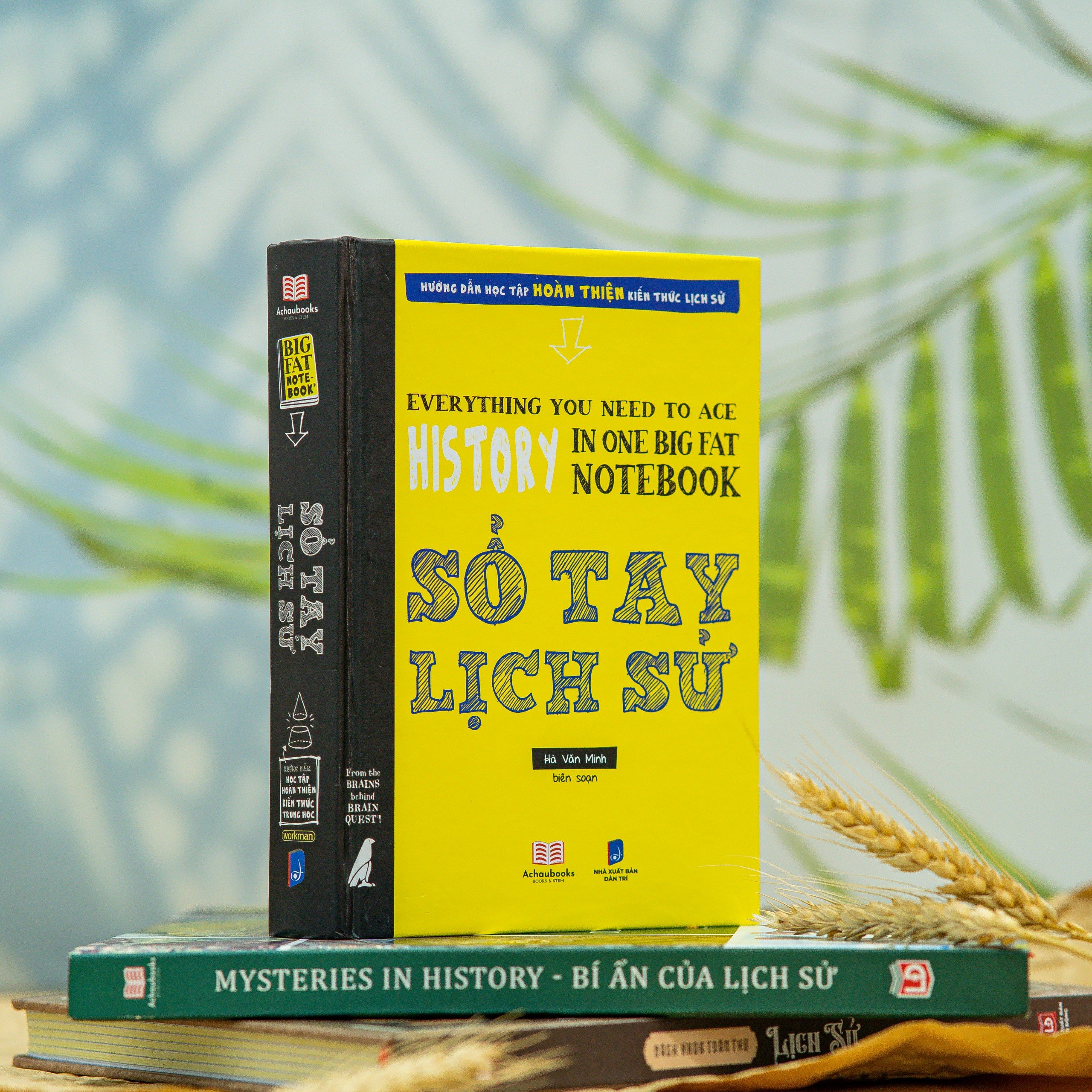 Sách - Sổ tay lịch sử, sách lịch sử Việt Nam và Thế giới - Á Châu Books, bìa cứng in màu
