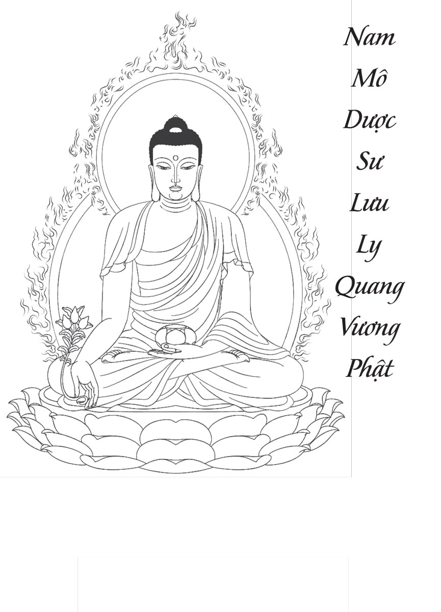 Sổ Tay Chép Kinh In Mờ Dược Sư (NS)