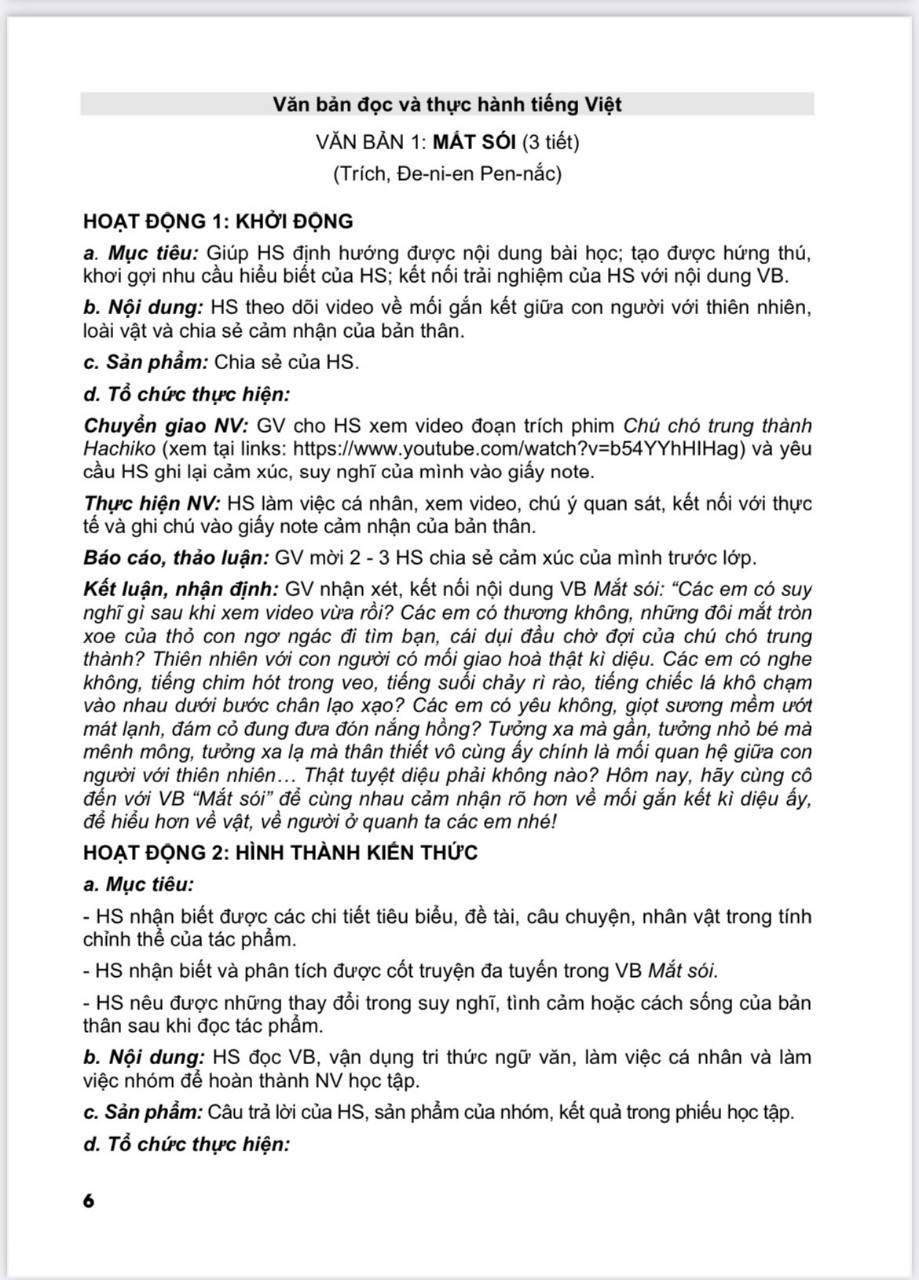 Sách - Kế hoạch bài dạy Ngữ Văn 8 (Kết nối tri thức với cuộc sống)