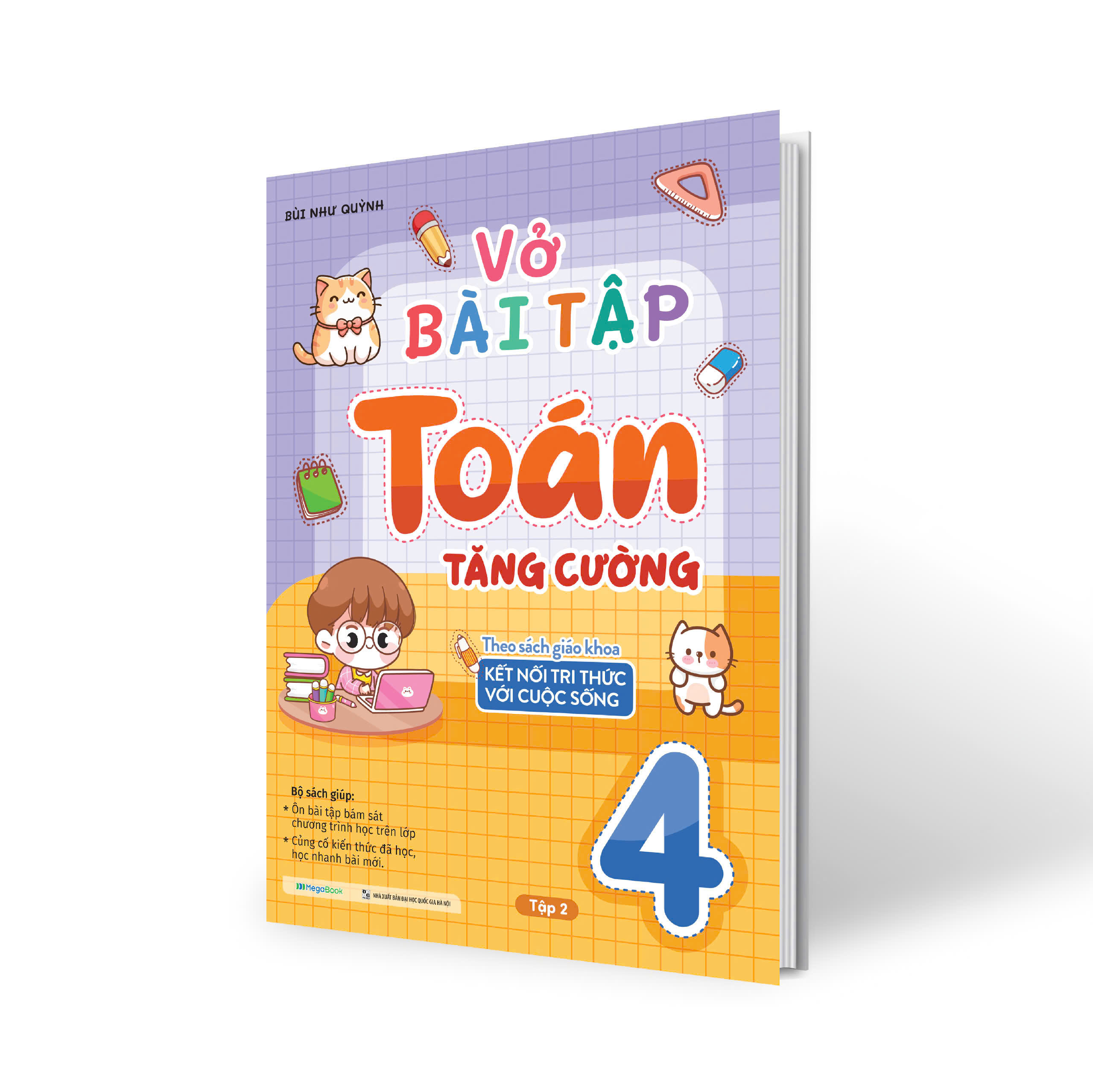 Vở bài tập Toán tăng cường lớp 4 tập 2 (Theo sách giáo khoa kết nối tri thức với cuộc sống)