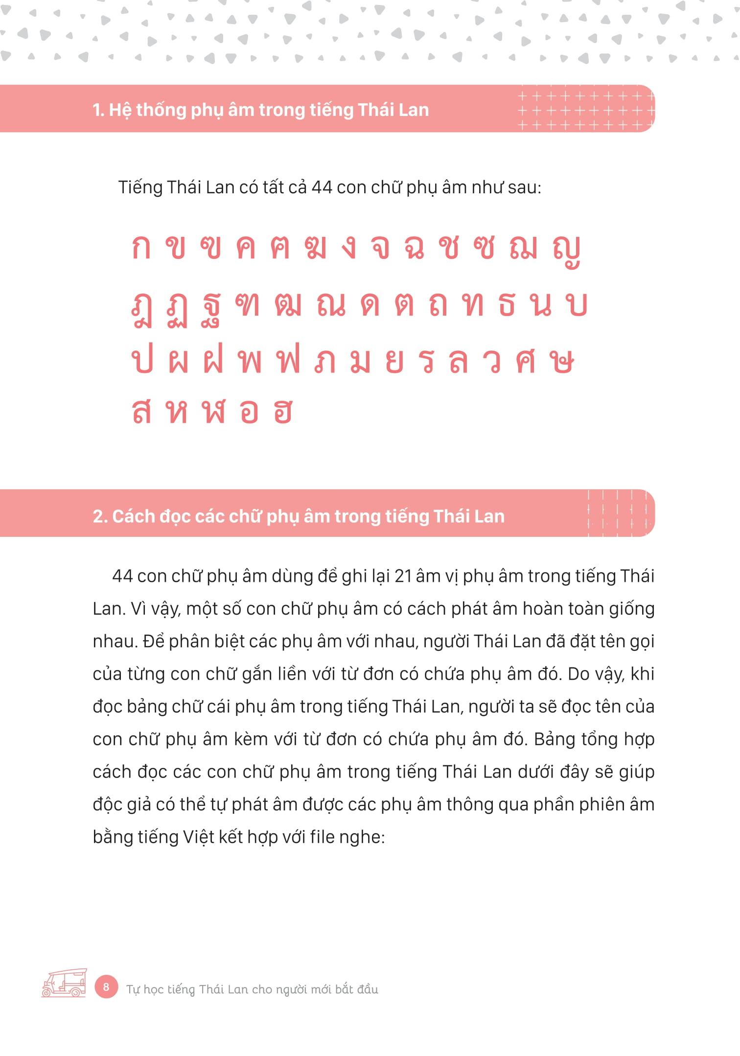 Tự Học Tiếng Thái Lan Cho Người Mới Bắt Đầu