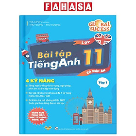 Sách - Global Success - Bài Tập Tiếng Anh 11 - Tập 1 (Có Đáp Án)