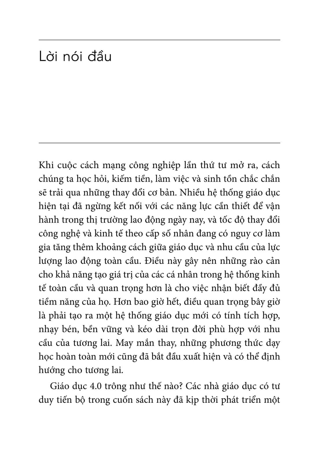 Dạy Học Trong Cách Mạng Công Nghiệp Lần Thứ Tư