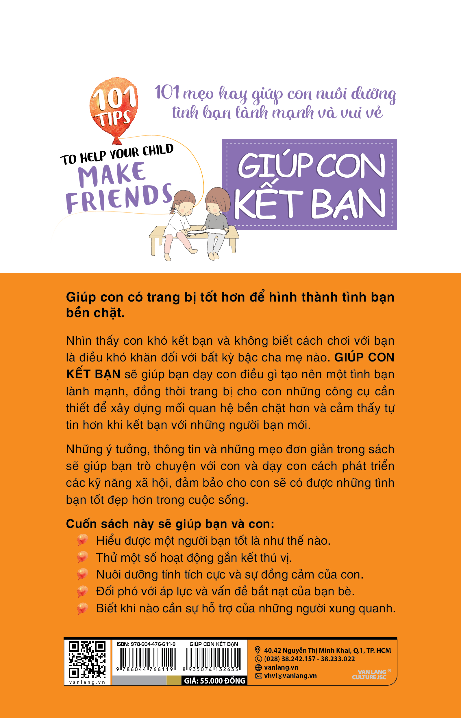 Giúp Con Kết Bạn - Vanlangbooks