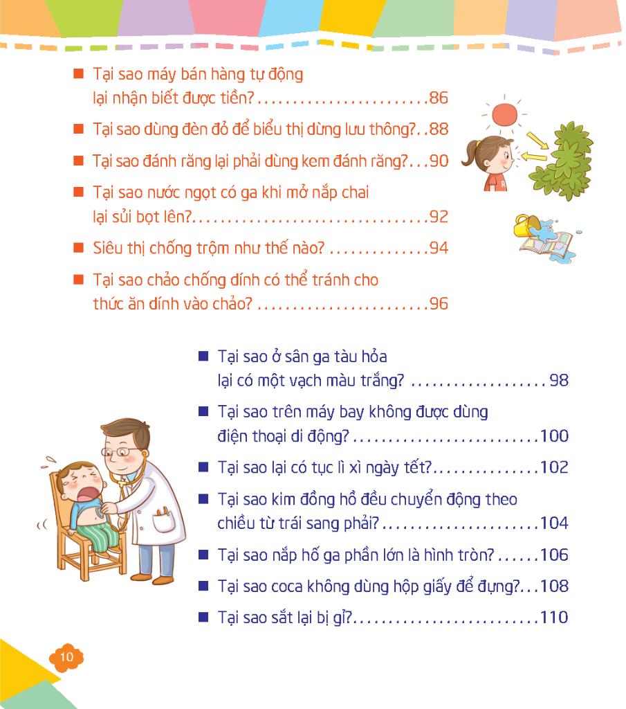 Những Điều Trẻ Em Thích Khám Phá Nhất - 10 Vạn Câu Hỏi Vì Sao ? - Thường Thức Cuộc Sống (Tái Bản 2022)