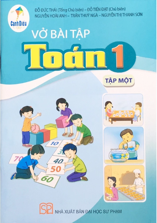 Sách Vở bài tập toán 1 - CD