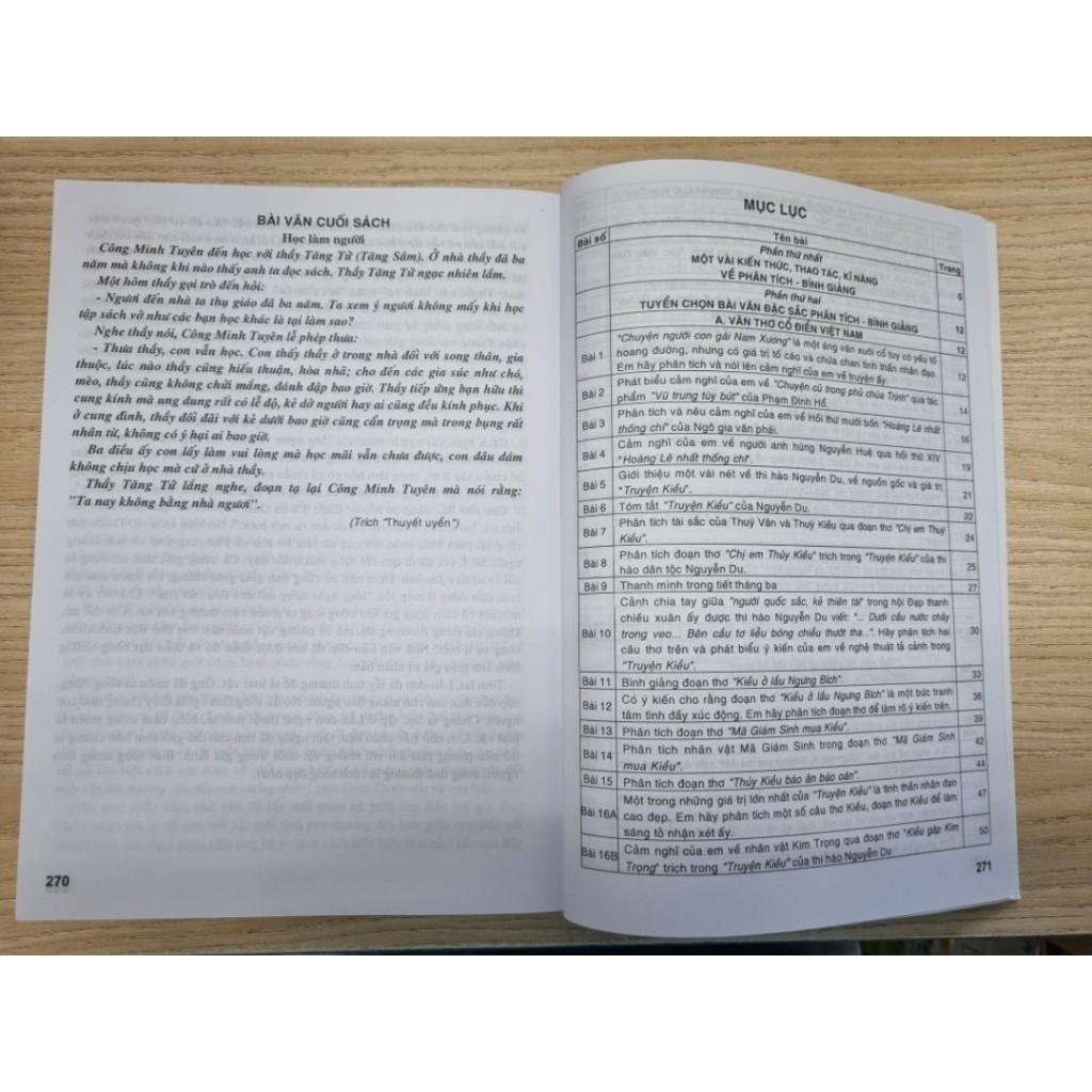 Sách - Phân Tích Bình Giảng Thơ Văn Lớp 9 - Hồng Ân