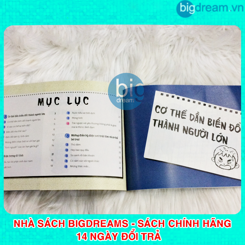 Từ Bé Trai, Tôi Trở Thành Người Lớn - Giáo dục giời tính cho trẻ tuổi dậy thì