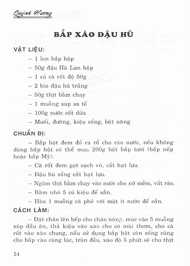Món Chay Ngon, Dễ Làm (Tái Bản 2014)
