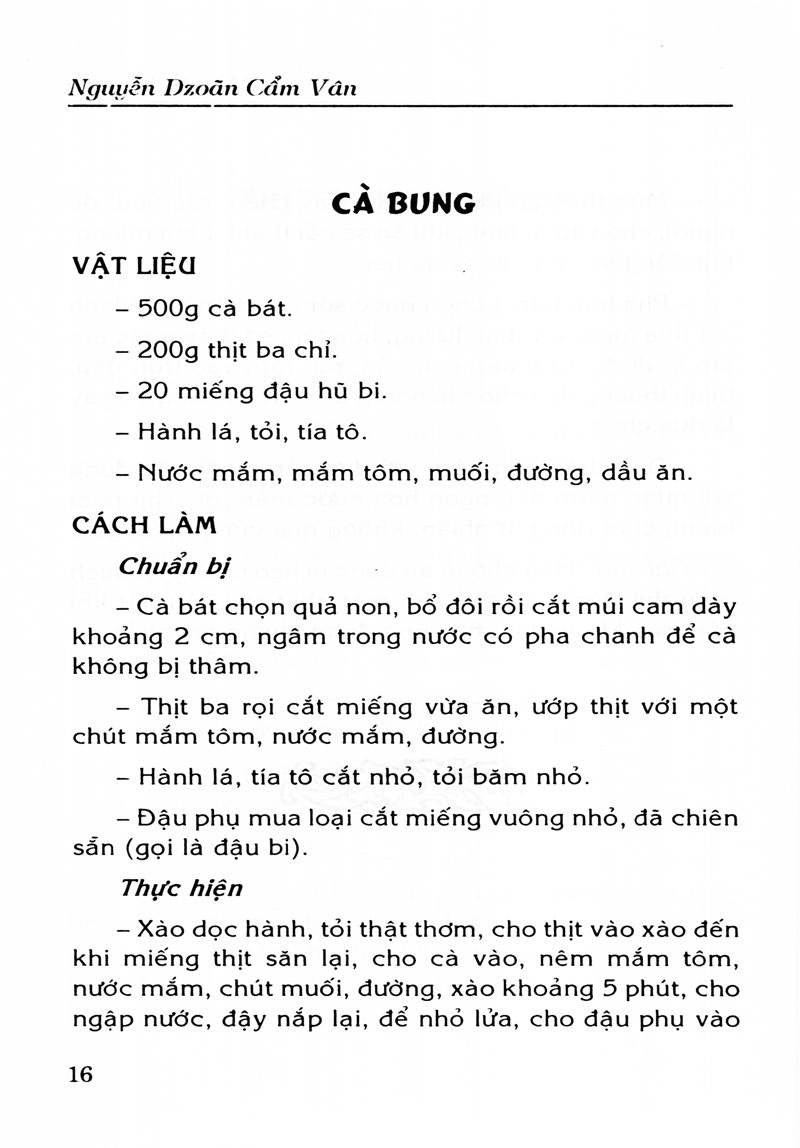 Món Ăn Ba Miền