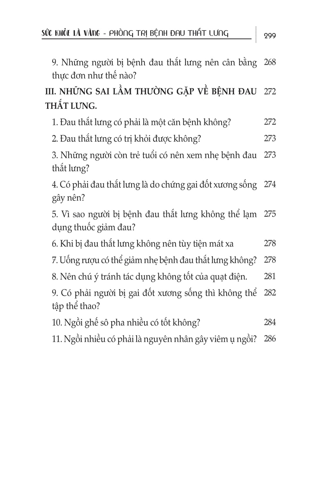 Sức Khỏe Là Vàng - Phòng Trị Bệnh Đau Thắt Lưng