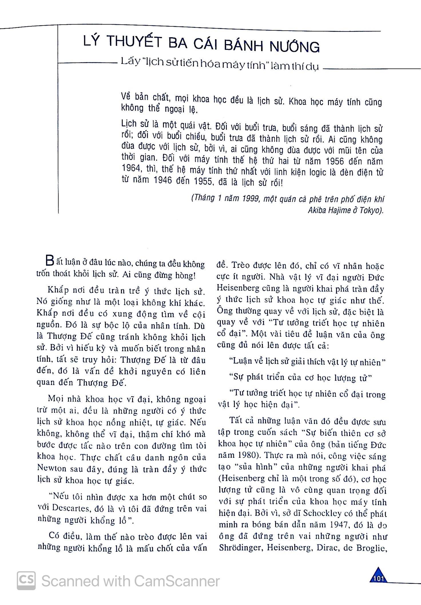 Theo Dòng Văn Minh Nhân Loại