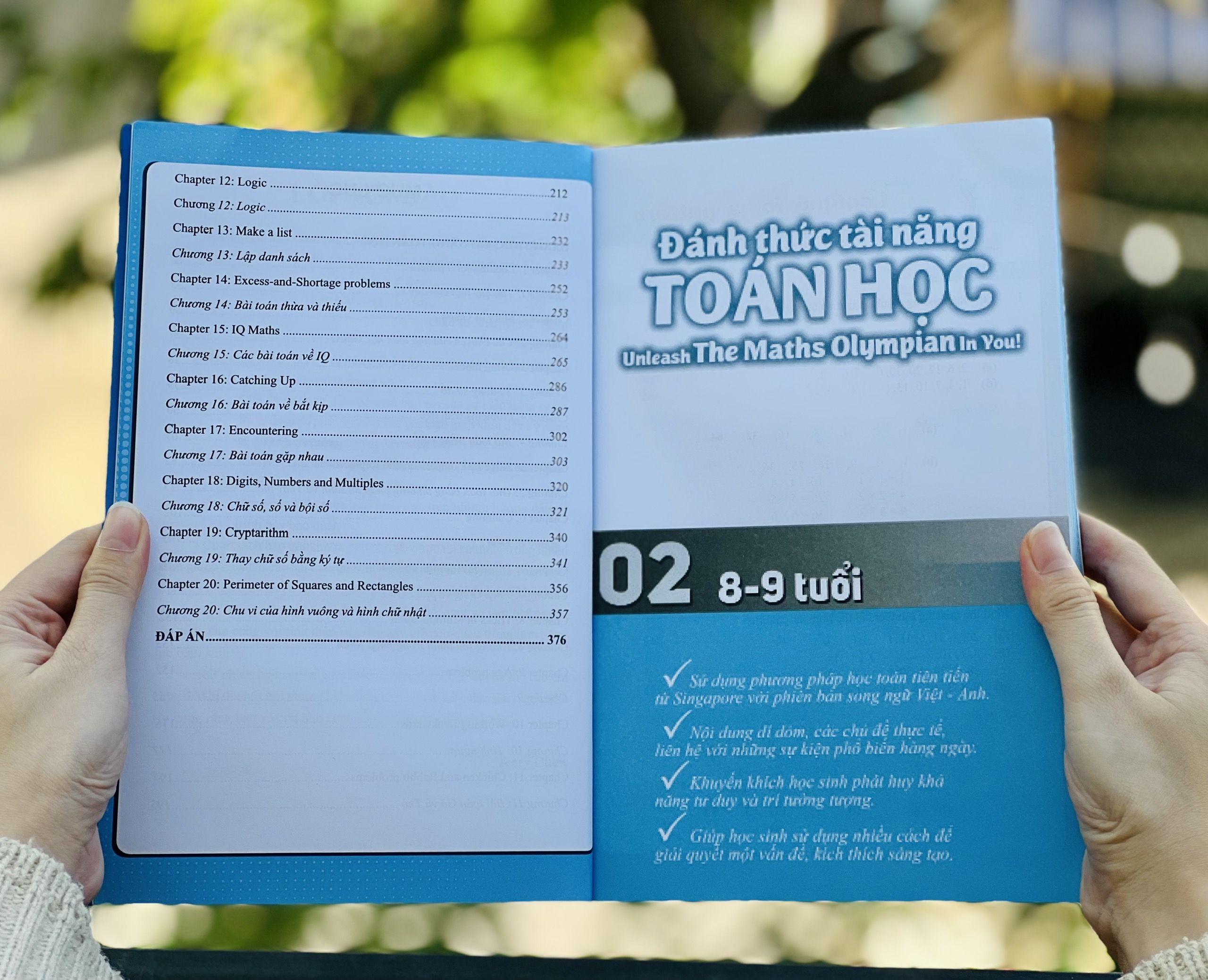 Sách Đánh Thức Tài Năng Toán Học 2, 3, 4, 5 ( Combo 4 Cuốn ) - Tổng hợp kiến thức toán học lớp 2 đến lớp 6, Hiệu sách Genbooks